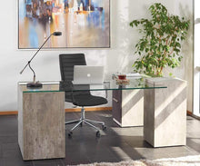 Load image into Gallery viewer, Alva Executive Desk, Right-Facing Return