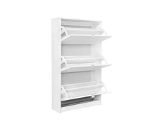 Load image into Gallery viewer, Gren 3-Door Shoe Cabinet