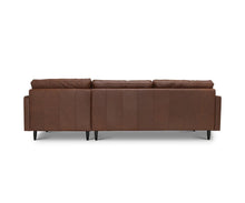 Load image into Gallery viewer, Tora Leather Right Chaise Sectional
